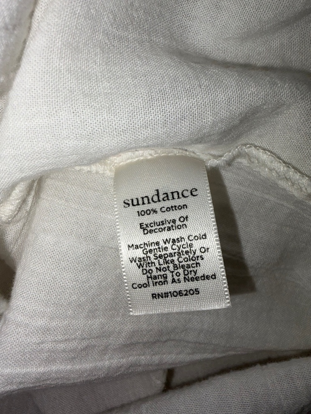 NWOT White / Ivory SUNDANCE Luella Victorian Top Peasant Blouse - Picture 9 of 11